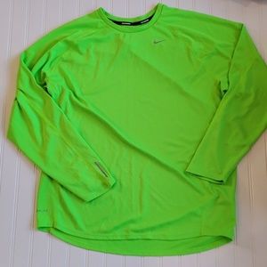 Nike dri-fit neon shirt